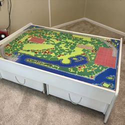Kids Train Table