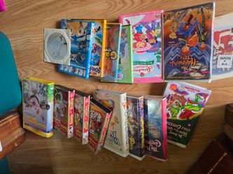OLD SCHOOL VHS & DVDs FOR SALE -- MUST GO