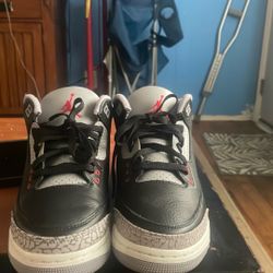 Jordan 3 Retro B Black Cement