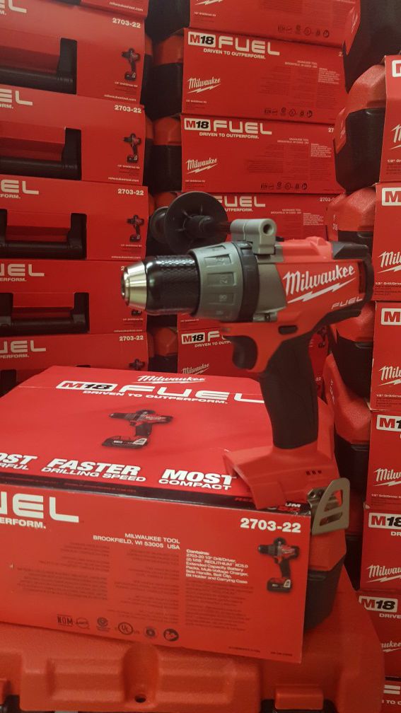 MILWAUKEE DRILL FUEL BRUSHLESS M18