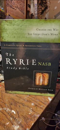 Ryrie study bible NASB