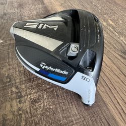 Taylormade SIM 9 degree driver (head only)