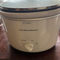 Crock Pot Excellent Condition Hamilton Beach 