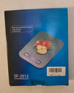 Digital Kitchen Scale – Stainless Steel Food & Postal Scale (5000g / 11lb Capacity)