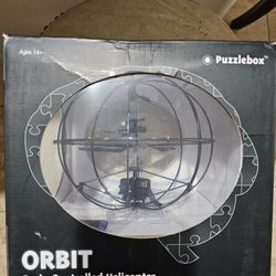 Orbit brain controlled helicopter puzzlebox toy