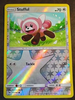 Stufful 111/149 Sm Base Set Reverse Holo