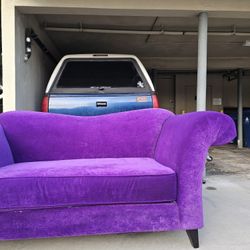 Purple Loveseat, Free Delivery!  $250 Obo