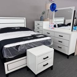 Queen Bedroom Set In Stock For Fast Delivery 