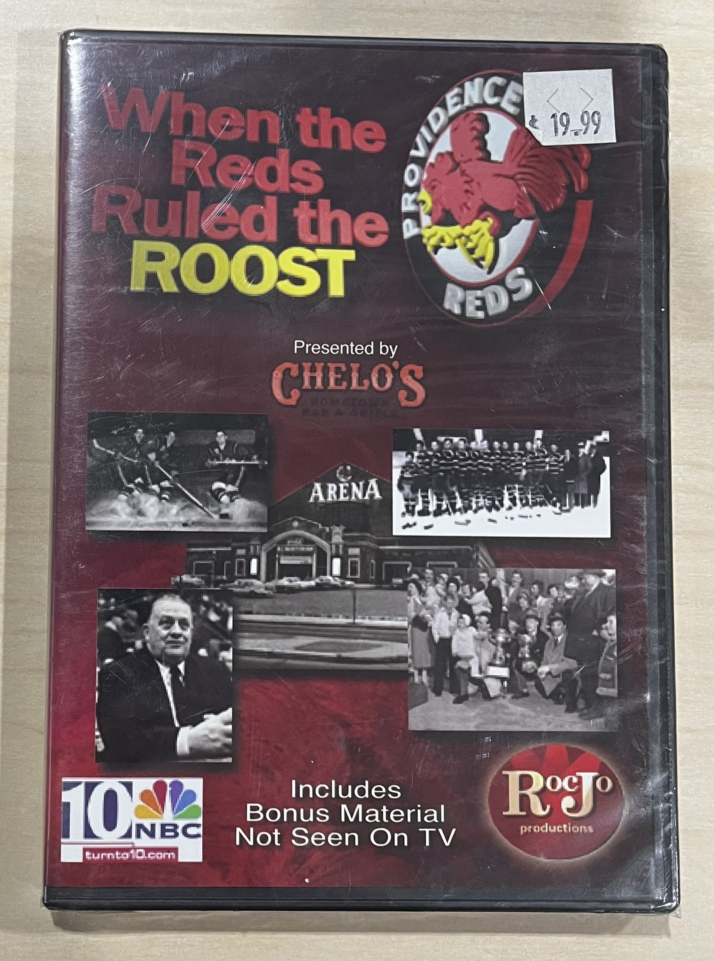 When the Reds Ruled the Roost DVD – Providence Reds Hockey Documentary – Rare