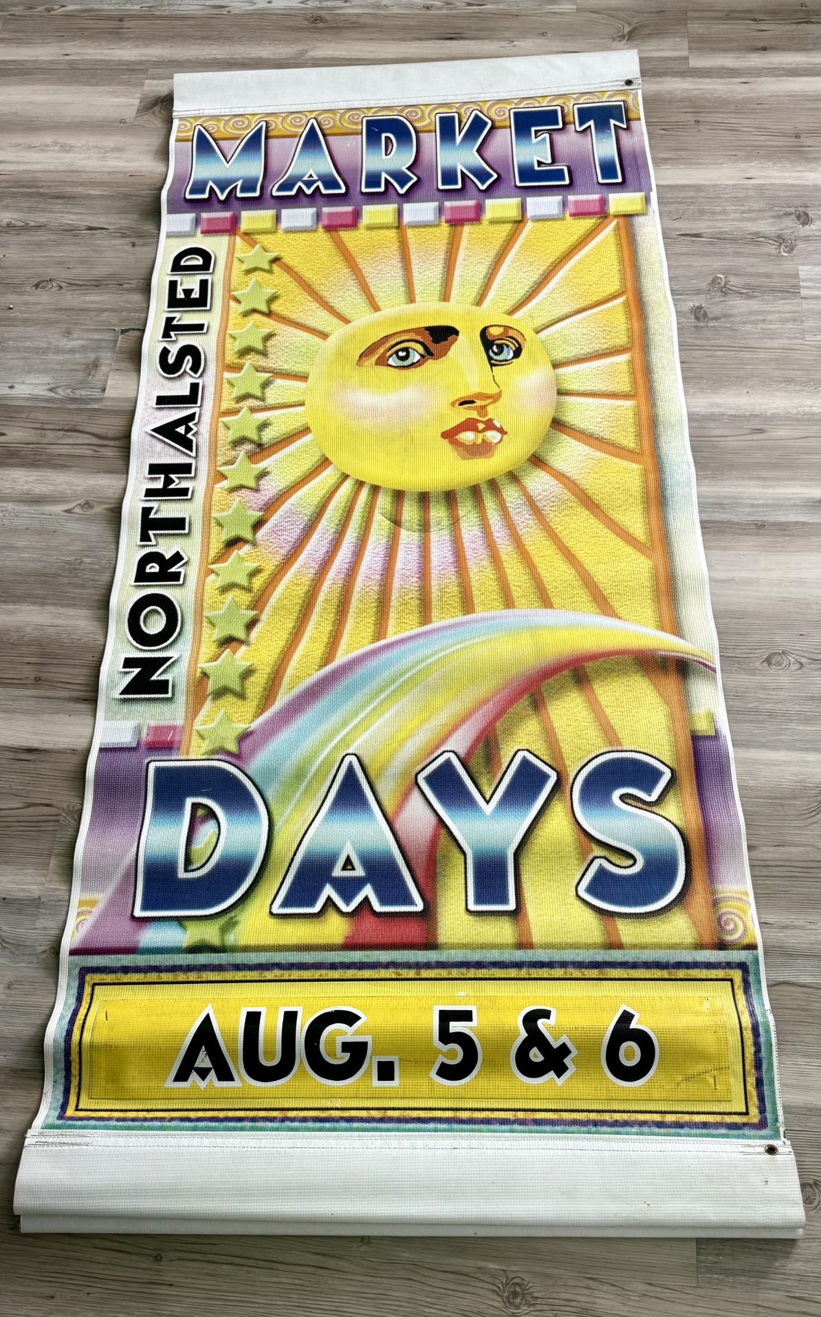 Northalsted Market Days vinyl banner