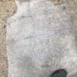 Nice Office Chair Clear Plastic Platform Only $10 Firm