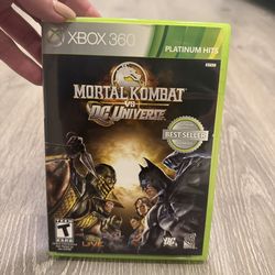 XBOX 360 - Mortal Kombat Vs DC Universe