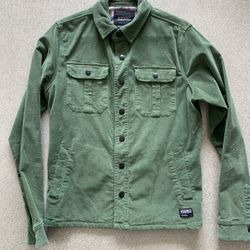 Ezekiel Green Corduroy Shirt Jacket