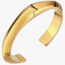Kate Spade Raise The Bar Gold Cuff Hinged Bracelet, Bangle Bracelet