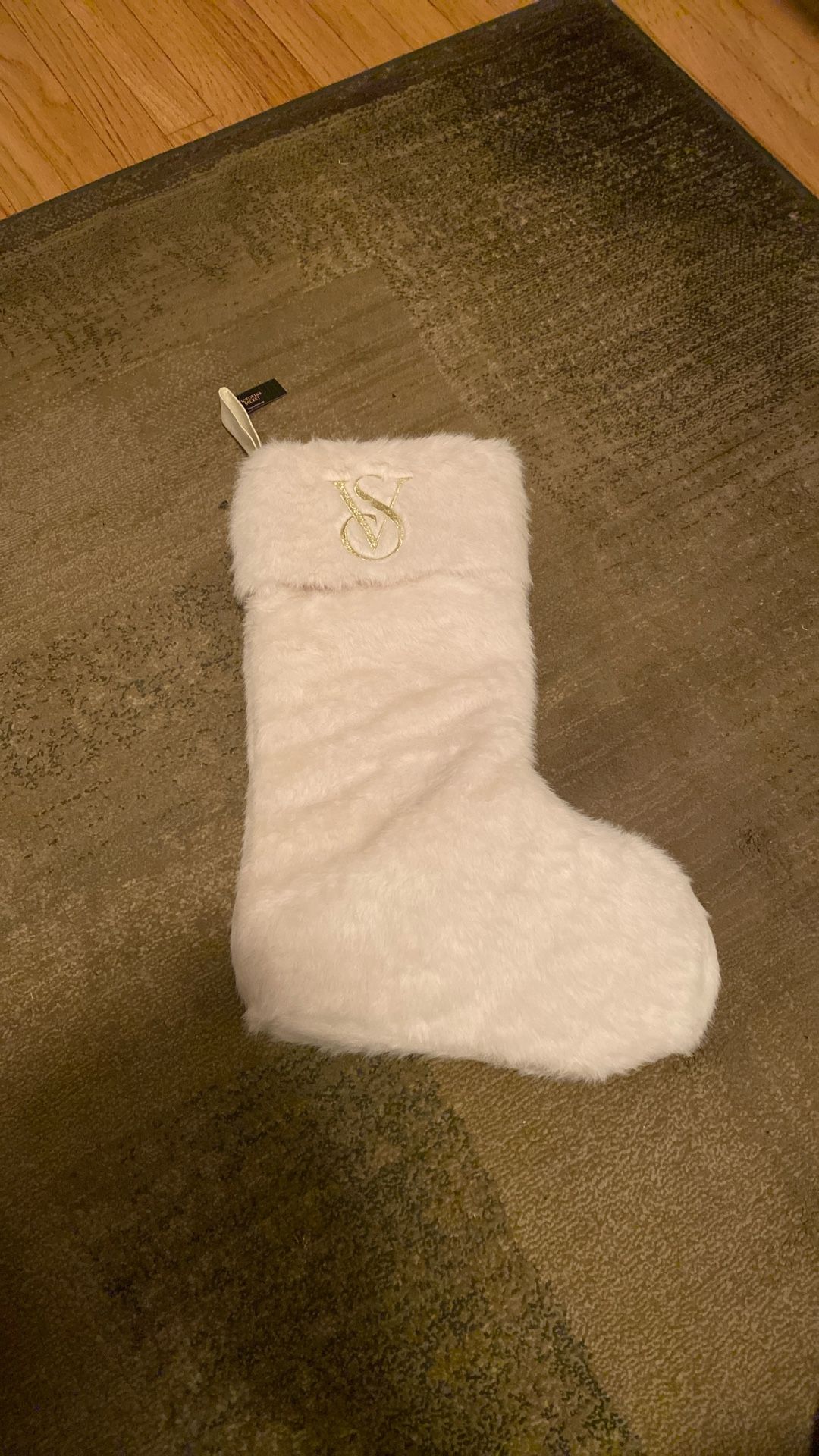 Victoria’s Secret Fuzzy Christmas stocking