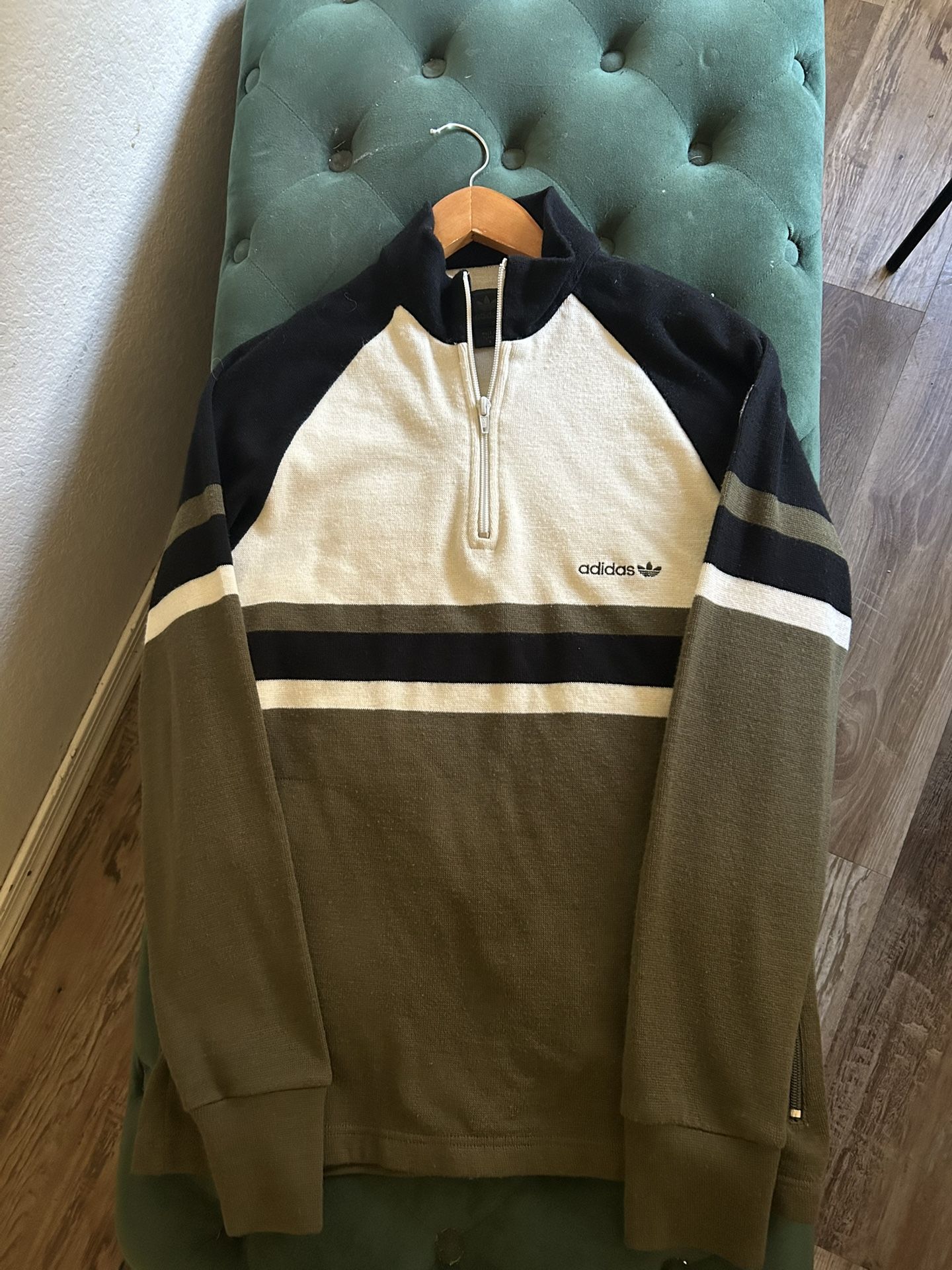 Adidas Quarter Zip Sweater 
