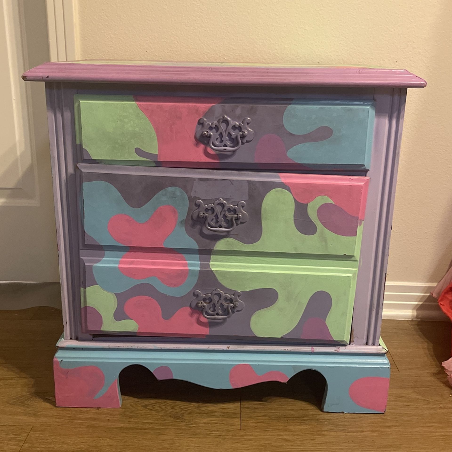 Hand Painted Dresser
