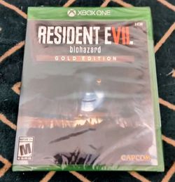 XBOX ONE RESIDENT EVIL 7 BIOHAZARD GOLD EDITION SEALED