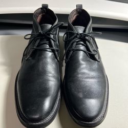 Men’s Bacco Bucci Italian Leather Boots Sz 8.5