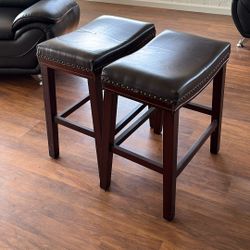 Two Chairs Only Have One White Spot