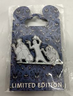 WDI Disney Mansion Ghosts at Disneyland HHG in Their Trademark Pose LE 300 Pin