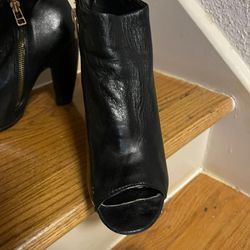 Ankle Boots Shoes Black