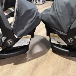 Baby Trend Twin Stroller Car seat Set/ With Base 