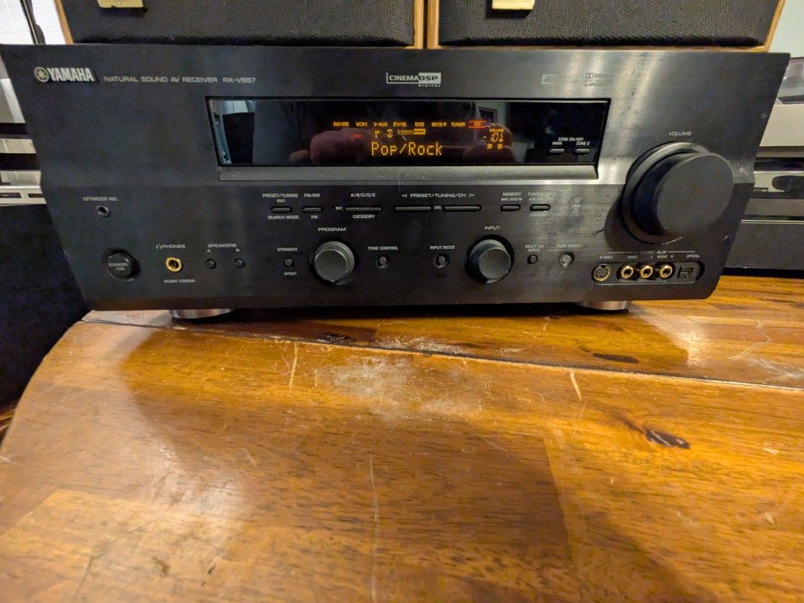 Yamaha RX-V657 AV Receiver