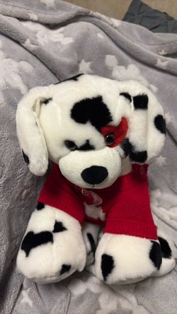 Build A Bear Red Heart Eye Dalmatian