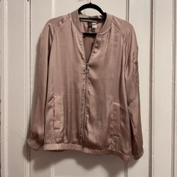 H&M Silky Pink Jacket 10