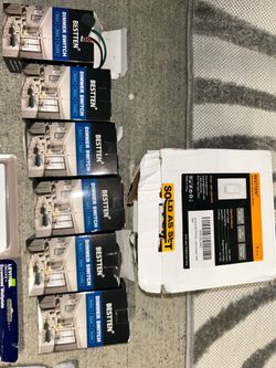 NEW!  In Case - 6 ea BESTTEN  Dimmer Switches