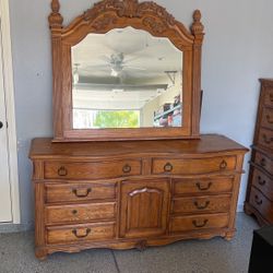 Heavy Duty Dressers & Mirror 