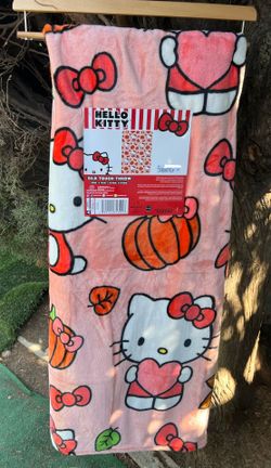 Hello kitty Fall Blanket