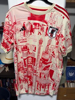 Vintage Japan National Soccer Team Jersey Shirt