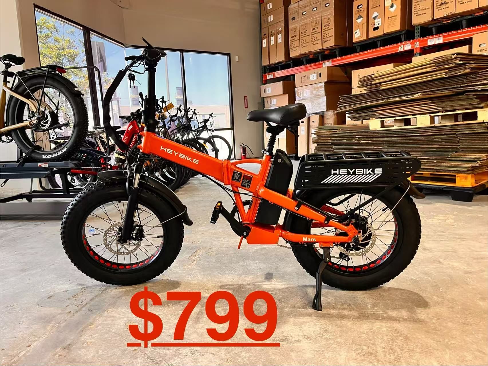 Heybike Mars 2.0 Folding E-bike