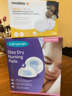 Medela & Lansinoh Disposable Nursing Pads