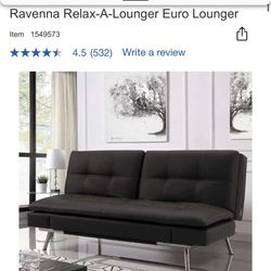 Costco Sleeper Couch Sofa Bed, Lounger