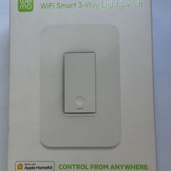 Wemo Smart Light Switch with Thread - Smart Switch for Apple HomeKit - 3 Way Switch Compatible - Smart Home Products, - Can only be used with Apple Ho