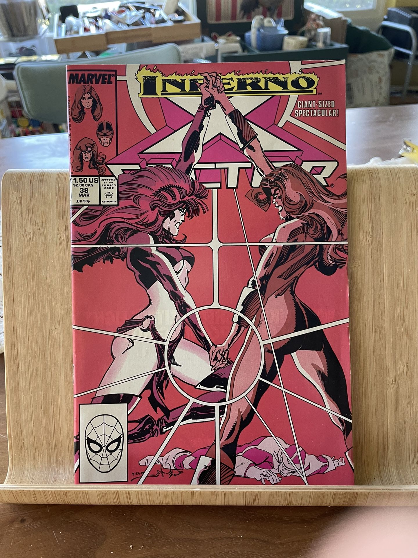 X-Factor #38 Marvel Comics Inferno Saga Mar 1989 Good condition