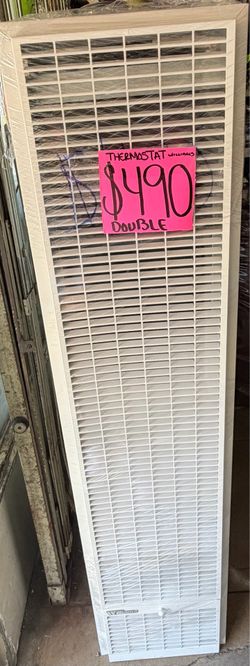 Wall heater double. Williams