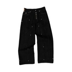 Oazo Selvedge snake skin double double knee jeans