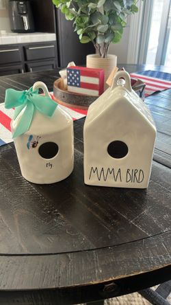 Rae Dunn Birdhouses