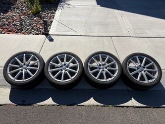 18" Audi A4 SLine OEM Wheels “tires are not drivable”
