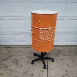 Smoker 55 Gallon Custome Made Cleveland Browns Smoker Nice!!! 👍