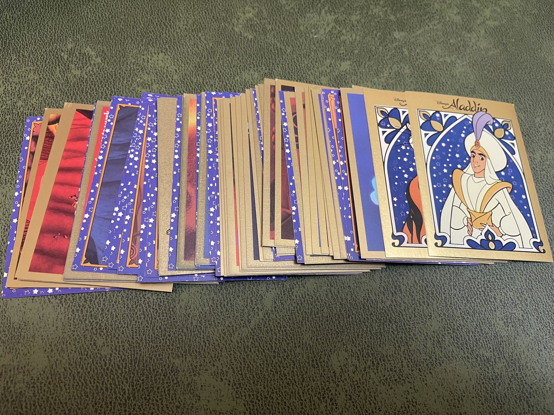 Lot of 56 1993 skybox Aladdin cards