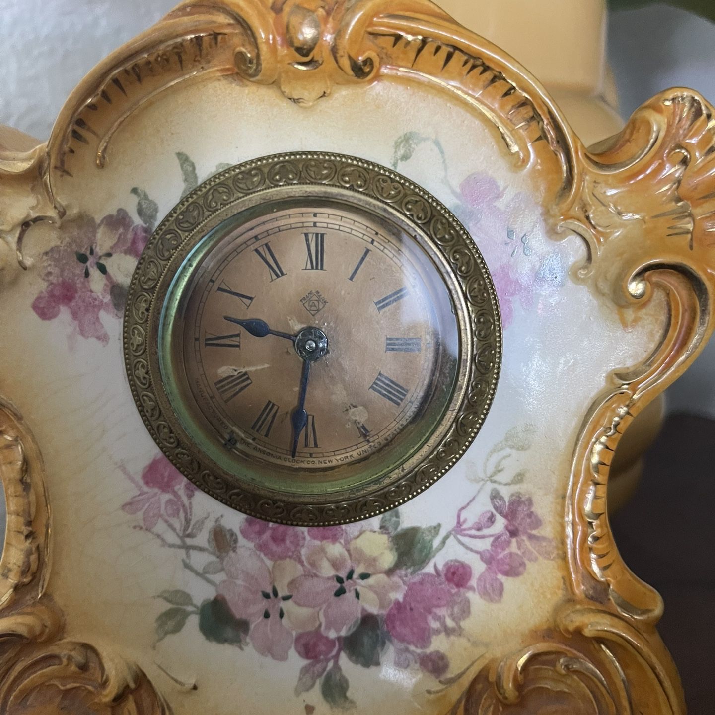 Antique Clock Beautiful For Mothers Day Ansonia Royal Bonn