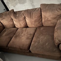 Two Couch Set  Clean No Rips Or Stains 