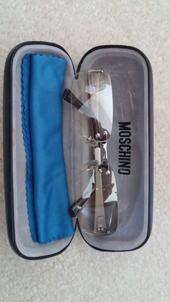 Moschino rimless sunglasses