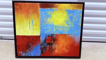 Abstract Painting 26.5"x22"