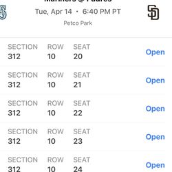 Padres vs Mariners ( Tuesday)